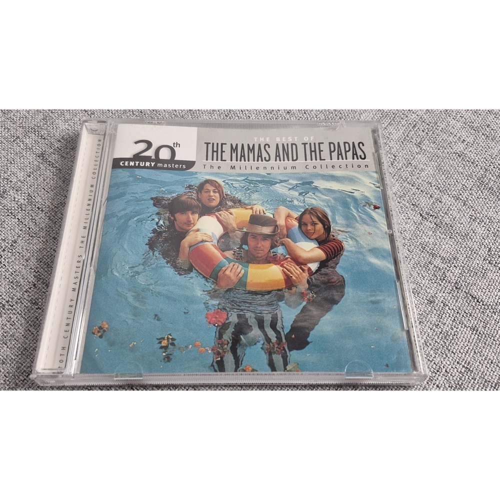 Best of The Mamas & The Papas Millennium Collection Music CD 60's Hippie Folk